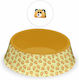 Tarhong Fun Plastic Bowl Food for Dog & Cat 1.42lt 22cm in Yellow Color