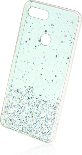 Naxius Glitter Umschlag Rückseite Silikon Grün (Xiaomi Mi 8 Lite)