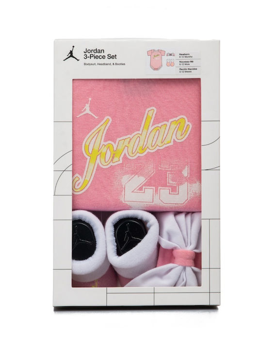Pink shop jordan onesie