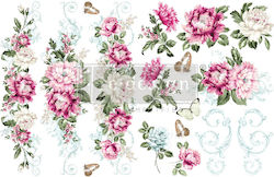 Stamperia Springtime Peonies Hârtie Decoupage