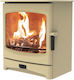 Charnwood Aire 7 Gusseisen Holzofen Luftheizung 7kW Almond
