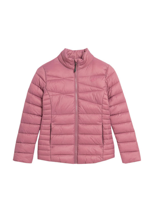 4F Kids' Casual Jacket Short with Hood Pink