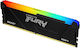 Kingston FURY Beast RGB 16GB DDR4 RAM cu Viteză 3200 pentru Desktop