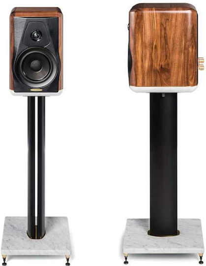 Sonus Faber Heritage Electa Amator Iii 18080-3121 Pair of Hi-Fi Speakers Bookself 125W 2 No of Drivers Walnut