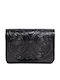 -leather Leather Women's Bag Shoulder Black