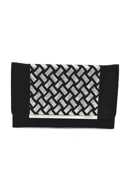 Men's Suede Clutch Black