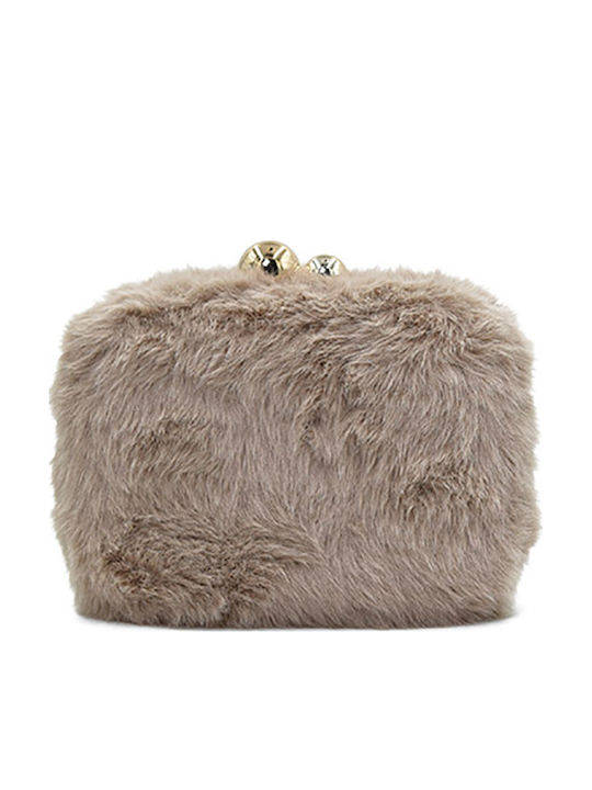 Women's Beige Clutch
