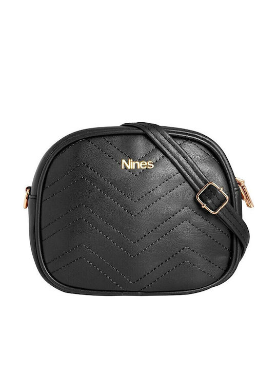 Nines Geantă de damă Crossbody Neagră