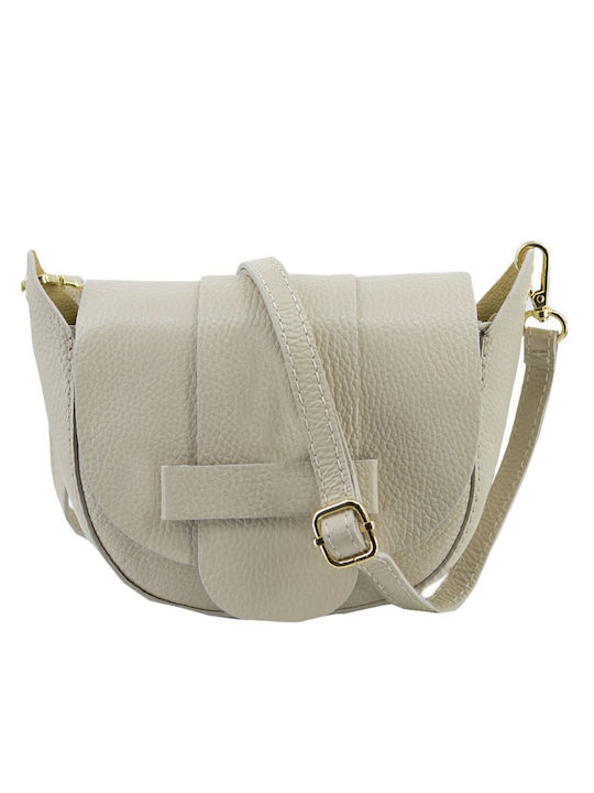 Dermatina 100 Leather Women's Bag Shoulder Beige