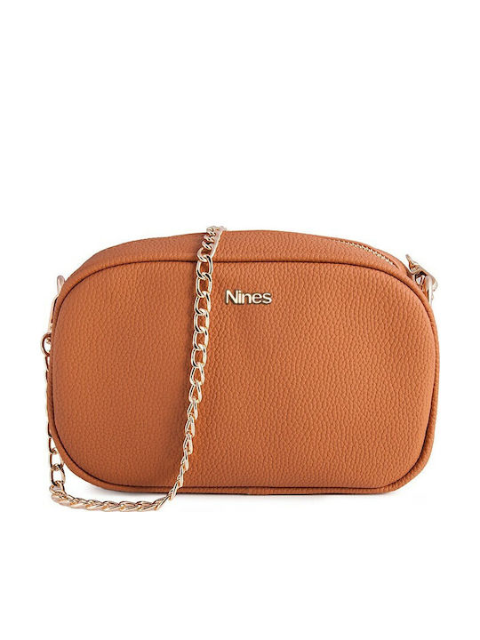 Geantă Geantă de damă Crossbody Tabac maro