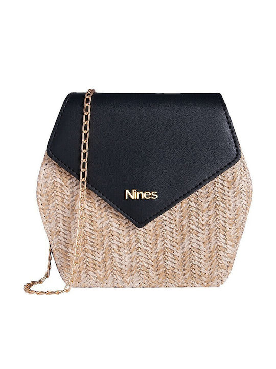 Nines Nines Geantă Geantă de damă Crossbody Neagră