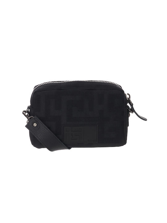 Ames Tirvi Multi Logo-full Women's Bag Shoulder Black