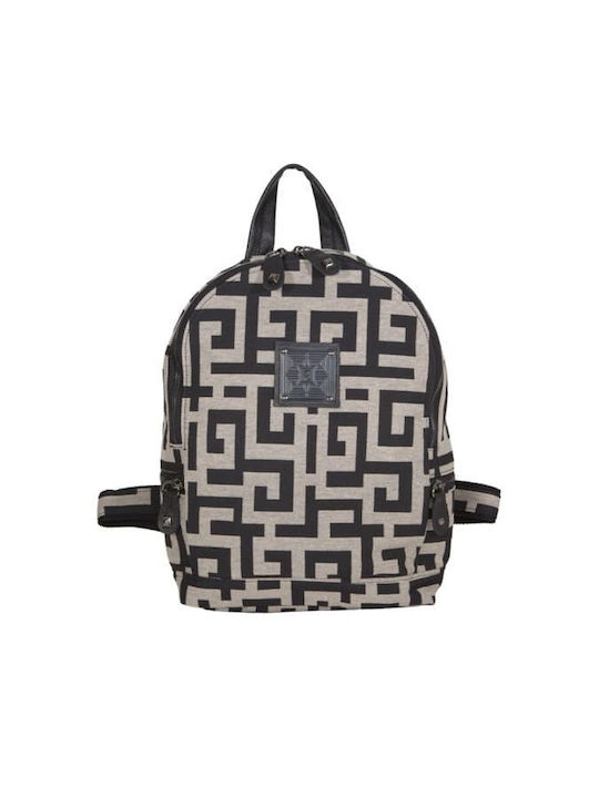 Ames Olyfos Leather Women's Bag Backpack Beige
