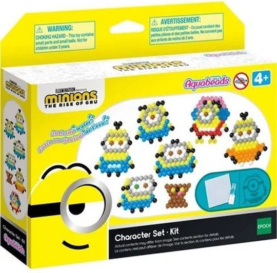 Epoch Toys Children's Craft Aquabeads Minions Rise Gru for Children 4+ years old Years