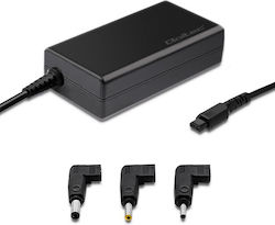 Qoltec Laptop Charger 65W for Samsung / Sony with Detachable Power Cord and Plug Set