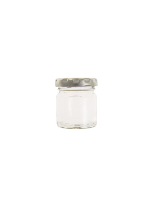 Glass General Use Vase with Lid 40ml