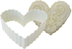 Plastic Heart-Shaped Cookie Cutter ΤΕΜ.1