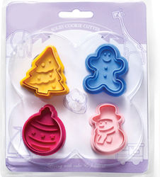 Kardasis Cookie Cutter Din Plastic 4 Bucăți