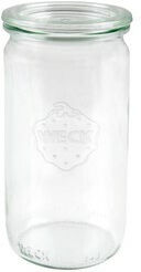 Weck Vase Allgemeine Verwendung mit luftdichtem Deckel Glas Transparent 340ml