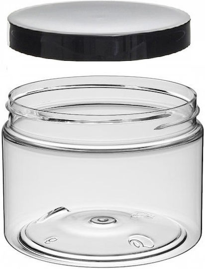 Vase Allgemeine Verwendung mit Deckel Kunststoff Transparent 150ml