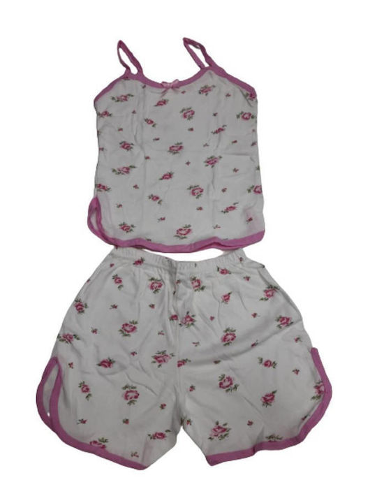 Tres Chic De vară Set Pijamale pentru Femei Roz