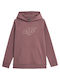 4F Women's Hooded Sweatshirt Burgundy