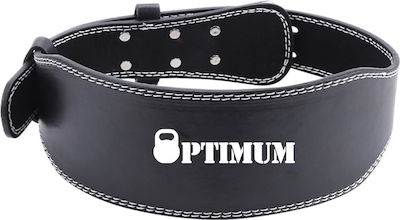 Optimum Leather Weightlifting Belt