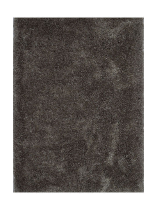 Koulis Carpets Cooper Σετ Shaggy Χαλιά Κρεβατοκάμαρας Μαύρα 100-004-004 3τμχ