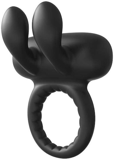 Dream Toys Ramrod Vibrating Ring Cock Black