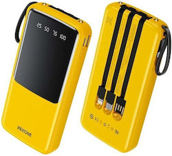 WK WP-09 Power Bank 10000mAh 12W Жълт