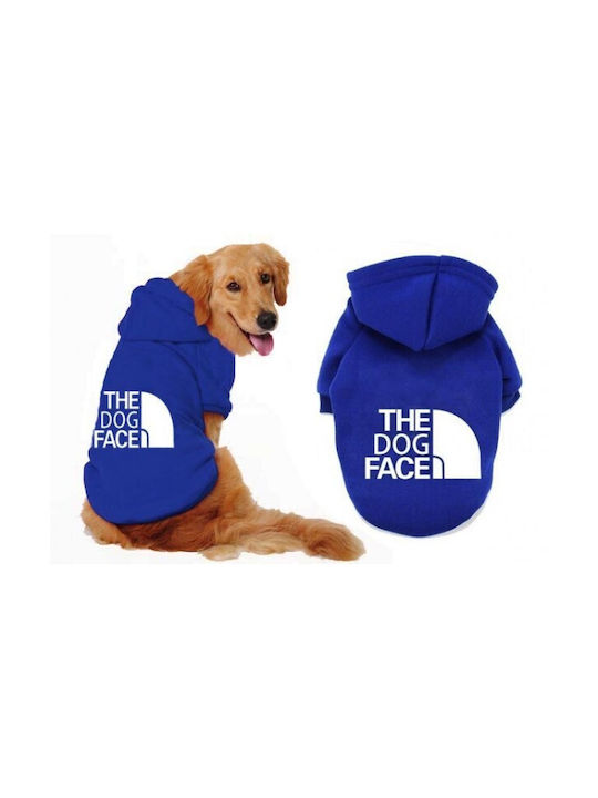 Value Imports Sweatshirt Hund in Blau Farbe 30cm.