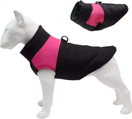 Animal Pink Dog Coat with 31cm Back Length