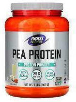 Now Foods Pea Protein Без Лактоза с Вкус Vanilla Toffee 907гр