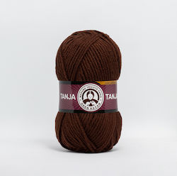 Madame Tricote Paris Tanja Ακρυλικό Καφέ 120m 1...