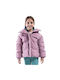 District75 Kinderjacke Kurz mit Kapuze Rosa