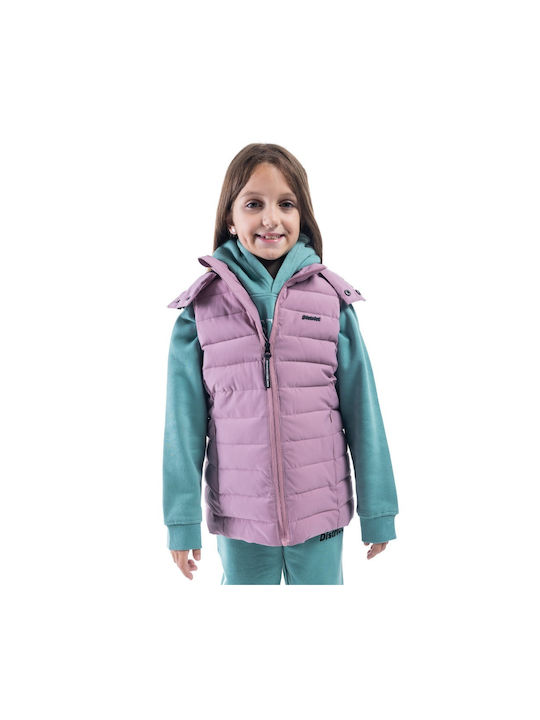 District75 Kinderjacke Kurz mit Kapuze Rosa