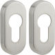 Thirard Rosette - Door Escutcheon Silver