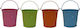 Atmosphera Decorative Bucket Garden 15cmx13cm 00.05.5957B