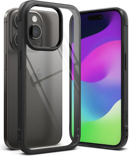 Ringke Fusion Bold Back Cover Πλαστικό / Σιλικόνης Μαύρο (iPhone 15 Pro Max)