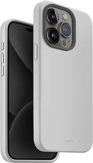 Uniq Hue Back Cover Silicone / Plastic Magnetic Beige (iPhone 15 Pro)