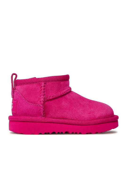 UGG Classic Ghete Copii din Suede cu Fermuar Fu...