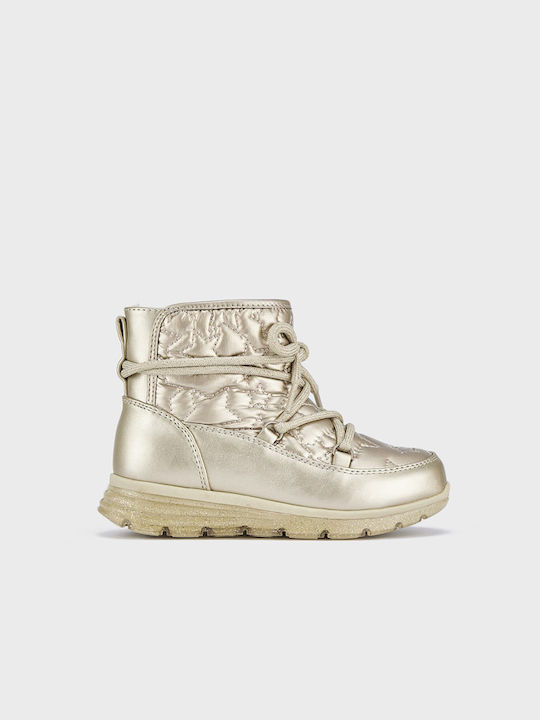 Mayoral Kids Boots Gold