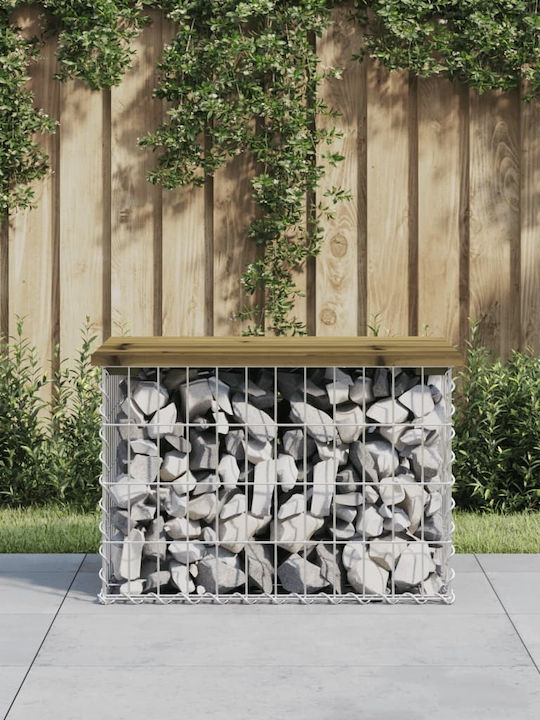 Bench Outdoor Wooden 63x44x42cm