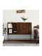 Sideboard Wooden Brown Oak 100x40x79.5cm