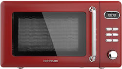 Cecotec ProClean 5110 Retro Microwave Oven with Grill 20lt Red