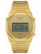Tissot Digital Men's Watch Battery with Gold Metal Bracelet