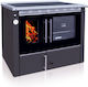 Senko C-25 Premium Metallisch Holzofen Kaminofe...