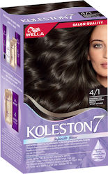 Wella Koleston Kit Βαφή Μαλλιών 4/1 Ξανθό Σκούρ...