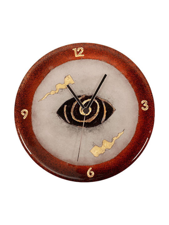 Wall Clock Glass Ø20cm