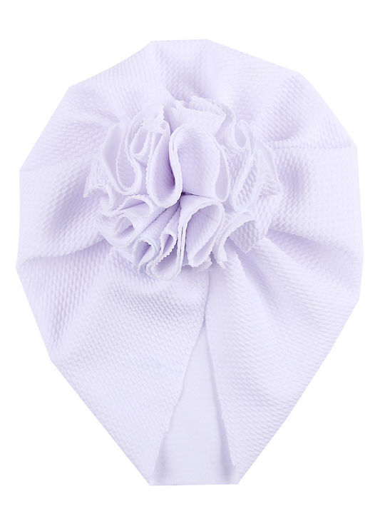 TakTakBaby Turban in Weiß Farbe